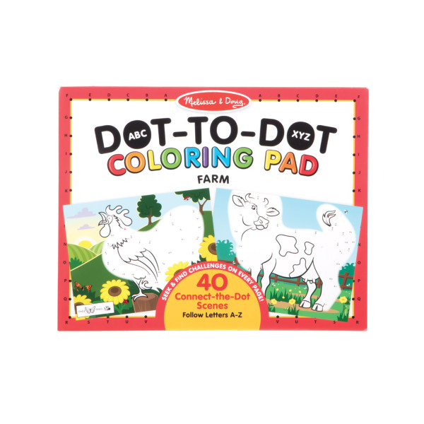 Набір розмальовок за номерами "Ферма" Melissa&Doug (MD30260)