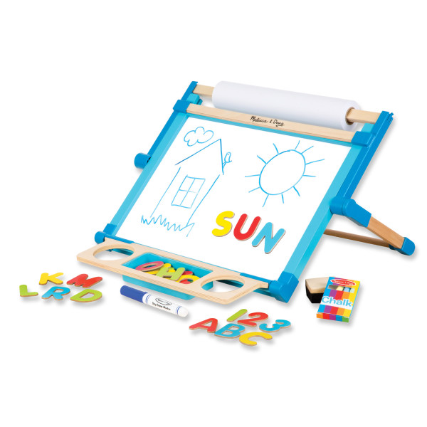 Настільний дерев'яний мольберт з магнітною дошкою Melissa&Doug (MD12790)