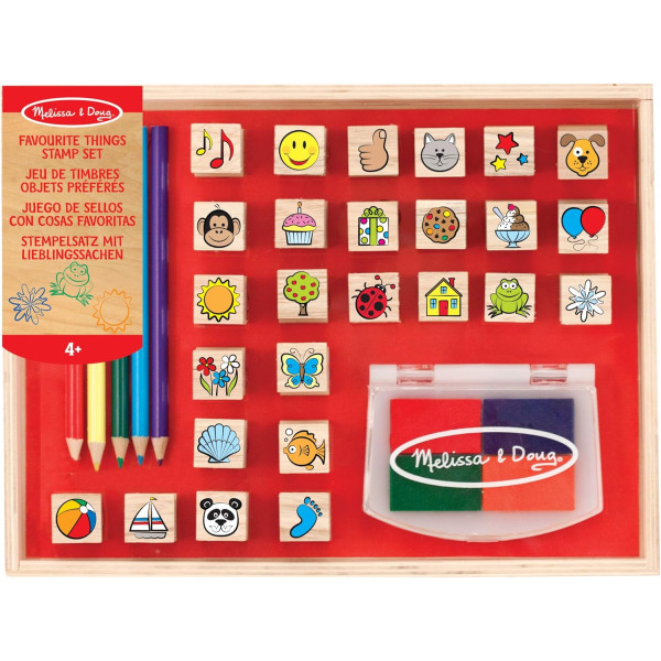 Набір штампів "Улюблені речі" Melissa&Doug (MD19362)