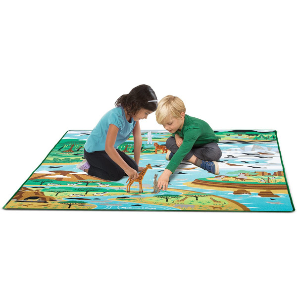 Ігровий килимок з тваринами "Подорож по світу" Melissa&Doug (MD15192)