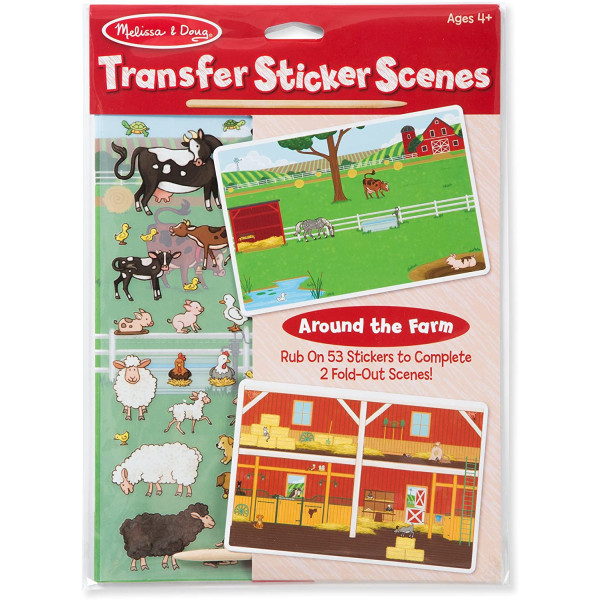 Перекладні наліпки "Ферма" Melissa&Doug (MD9531)
