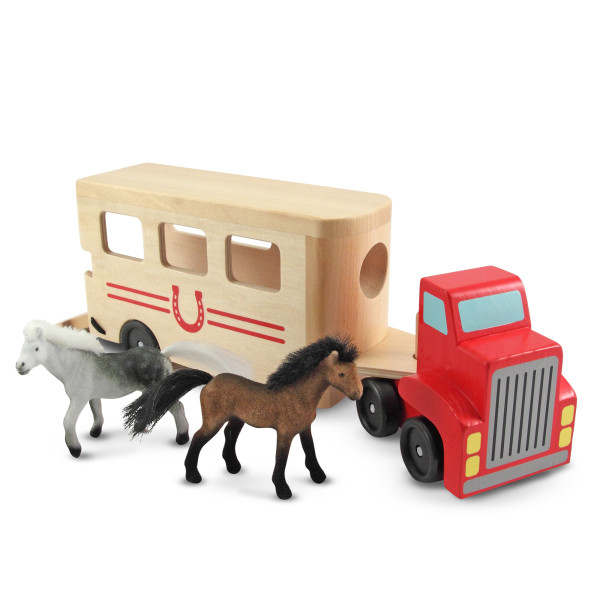 Іграшковий автомобіль-причіп для коней Melissa&Doug (MD14097)
