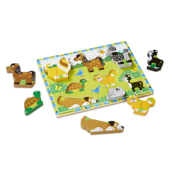 Формовий пазл "Домашні тварини" Melissa&Doug (MD13724)