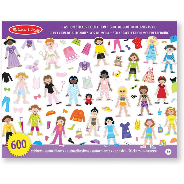 Набір наліпок "Мода", 600 штук Melissa&Doug (MD4190)