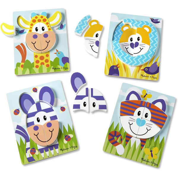 Перші дерев'яні пазли "Сафарі" Melissa&Doug (MD30131)