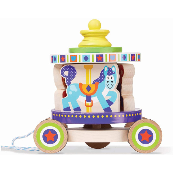 Перша дерев'яна іграшка "Карусель" Melissa&Doug (MD13616)