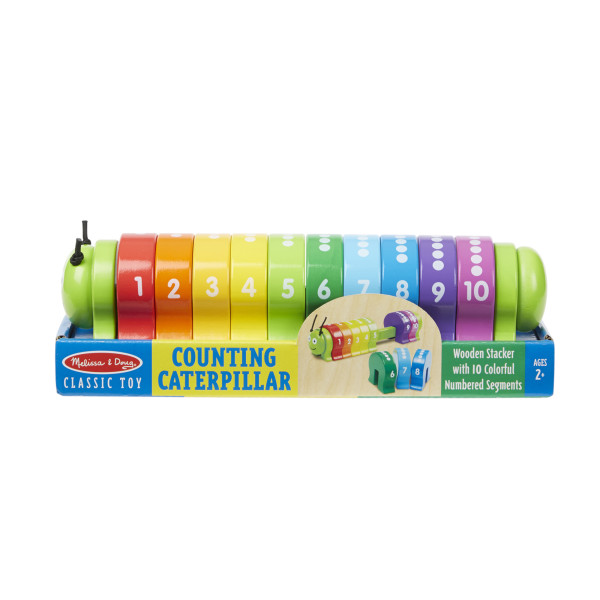 Дерев'яна класична гусениця "Рахунок" Melissa&Doug (MD9274)