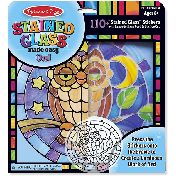 Вітражне скло "Сова" Melissa&Doug (MD9296)
