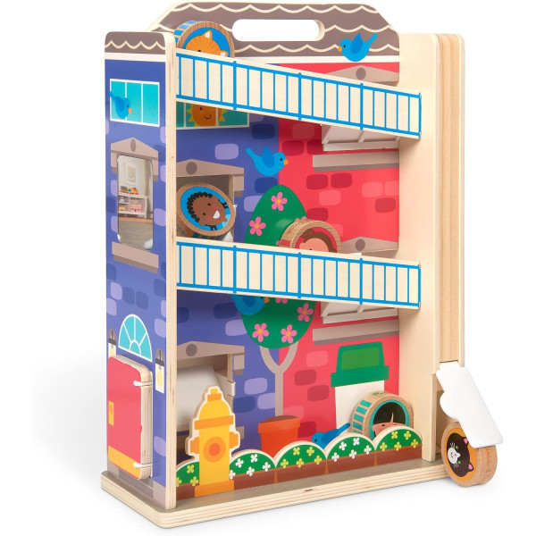 Дерев'яний розвиваючий набір "Будинок"  Melissa&Doug (MD30741)