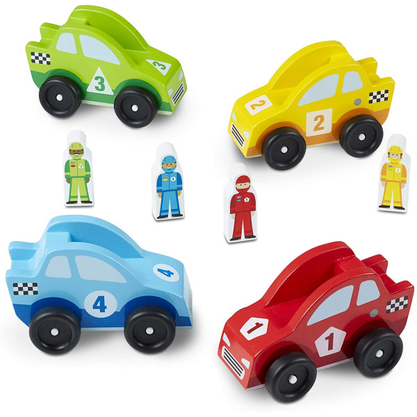 Дерев'яний набір "Гоночні автомобілі" Melissa&Doug (MD706)