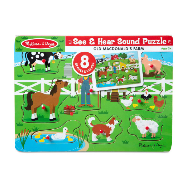 Звуковий пазл "Ферма старого Макдональдса" Melissa&Doug (MD738)