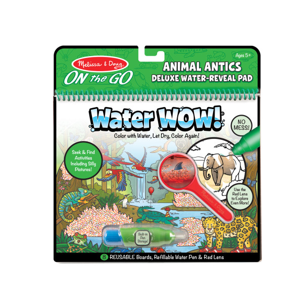 МЕГА-водна чарівна розмальовка "Тварини" Melissa&Doug (MD9463)