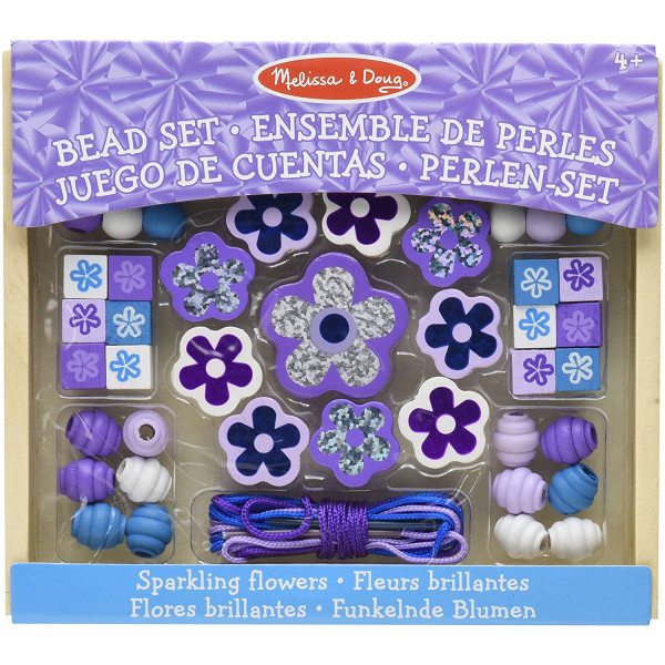 Набір намистинок "Ігристі квіти" Melissa&Doug (MD9494)