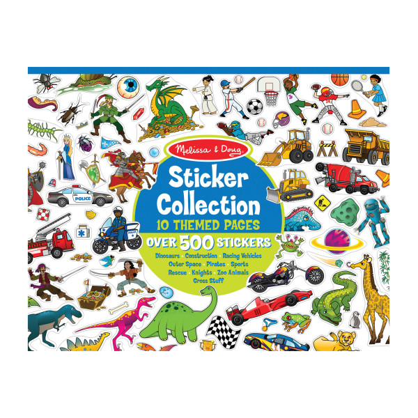 Блакитний набір наліпок, 500 штук Melissa&Doug (MD4246)