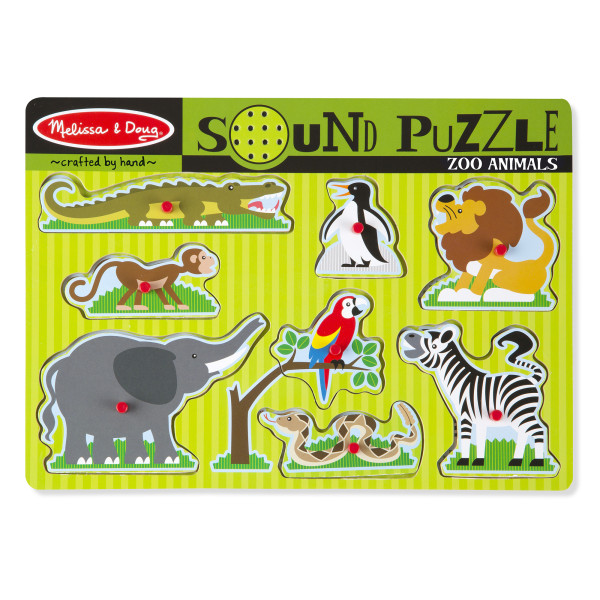 Звуковий пазл "Зоопарк" Melissa&Doug (MD727)
