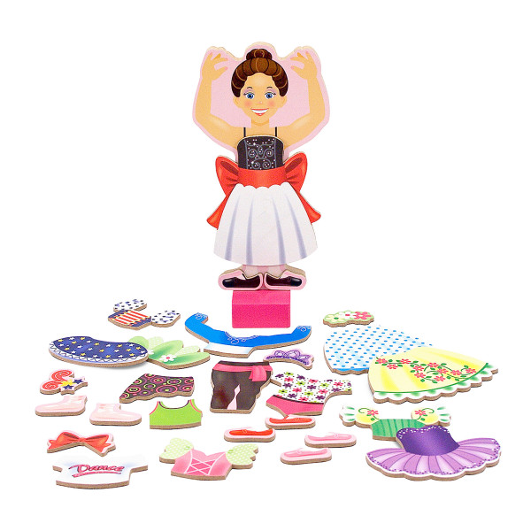 Магнітна вдягалка "Ніна-балерина" Melissa&Doug (MD3554)