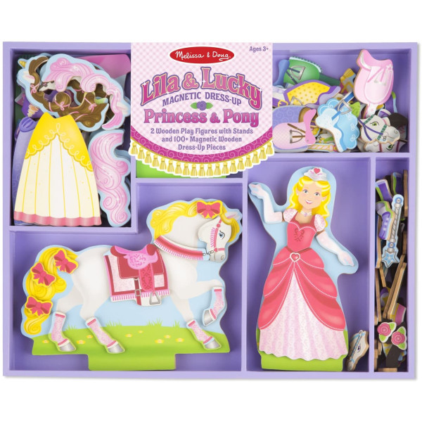 Магнітна вдягалка "Принцеса і кінь" Melissa&Doug (MD9281)