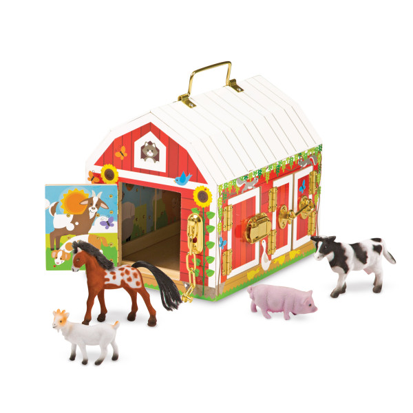 Будиночок-сарай із засувками і тваринами Melissa&Doug (MD2564)