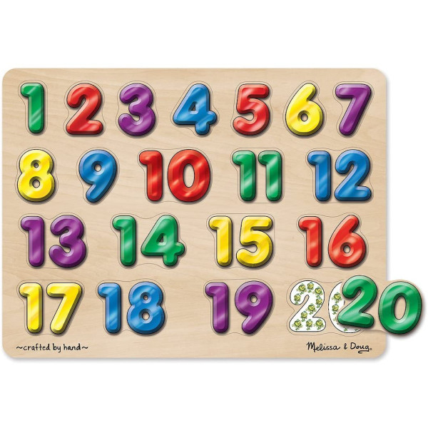 Звуковий пазл "Іспанські цифри" Melissa&Doug (MD724)