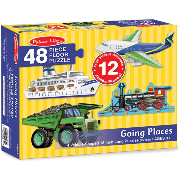 Мега-пазл "Транспорт", 48 елементів Melissa&Doug (MD432)