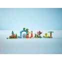 Конструктор LEGO DUPLO Town Сімейства диких тварин 3-в-1