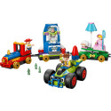Конструктор LEGO Disney Pixar Святкування з Історії Іграшок: потяг і авто для перегонів