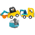 Конструктор LEGO DUPLO Town 3-в-1 Будівельна техніка