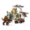 Конструктор LEGO Jurassic World Повітряна місія зі спинозавром і кетцалькоатлем
