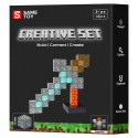 Конструктор магнітний Same Toy Creative Set Sword 48ел
