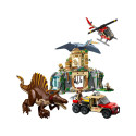 Конструктор LEGO Jurassic World Повітряна місія зі спинозавром і кетцалькоатлем