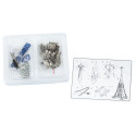 Конструктор металевий Same Toy Inteligent DIY Model Ейфелева вежа 352ел