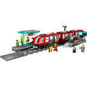 Конструктор LEGO City Трамвай і вокзал у центрі міста