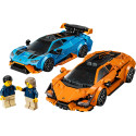 Конструктор LEGO Speed Champions Lamborghini Revuelto та Huracan STO