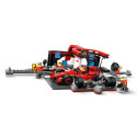 Конструктор LEGO City Піт-стоп і піт-екіпаж F1 з болідом Ferrari