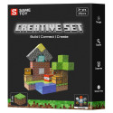 Конструктор магнітний Same Toy Creative Set Patio 48ел