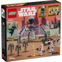 Конструктор LEGO Star Wars Клони-піхотинці й Бойовий дроїд. Бойовий набір