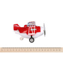 Літак металевий інерційний Same Toy Aircraft червоний