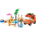 Конструктор LEGO Bluey Пляж і сімейна поїздка на автомобілі Блуї