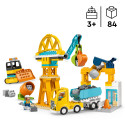 Конструктор LEGO DUPLO Town 3-в-1 Будівельний майданчик і техніка