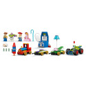 Конструктор LEGO Disney Pixar Святкування з Історії Іграшок: потяг і авто для перегонів