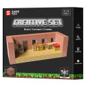 Конструктор магнітний Same Toy Creative Set Brick House 100ел