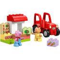 Конструктор LEGO DUPLO Peppa Pig Трактор і ринок