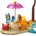 Конструктор LEGO Bluey Пляж і сімейна поїздка на автомобілі Блуї