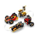 Конструктор LEGO Ninjago Комбіновані транспортні засоби Кая та Коула