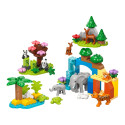 Конструктор LEGO DUPLO Town Сімейства диких тварин 3-в-1