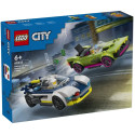 Конструктор LEGO City Переслідування маслкара на поліцейському автомобілі