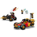 Конструктор LEGO Ninjago Комбіновані транспортні засоби Кая та Коула