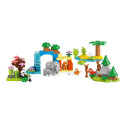 Конструктор LEGO DUPLO Town Сімейства диких тварин 3-в-1