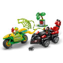 Конструктор LEGO Spidey Перегони на електромобілях з динозаврами