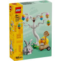 Конструктор LEGO Iconic Великодній кролик і полювання на курячі яйця